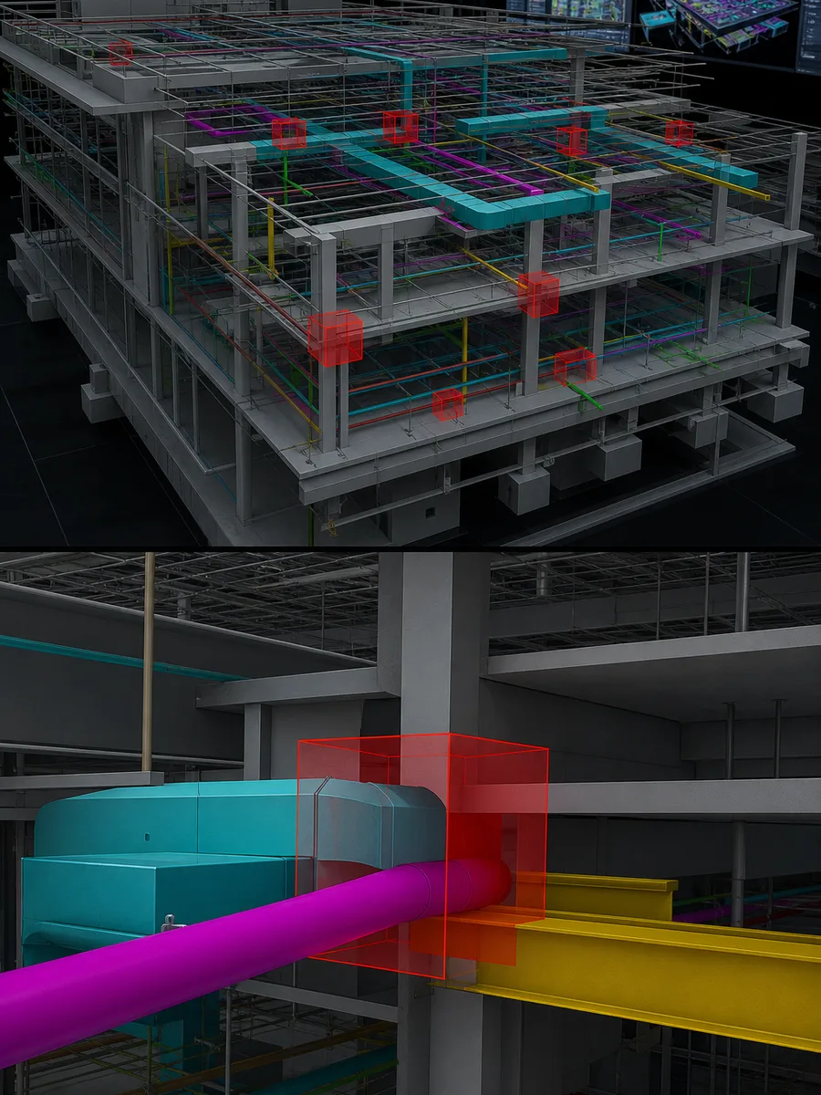 Federated BIM coordination view