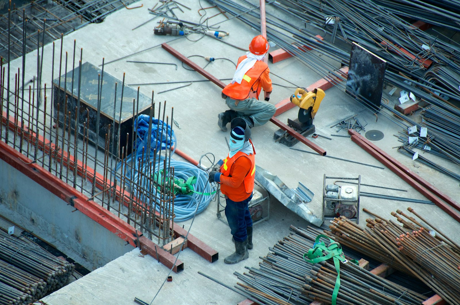 Noisy construction-site point cloud context