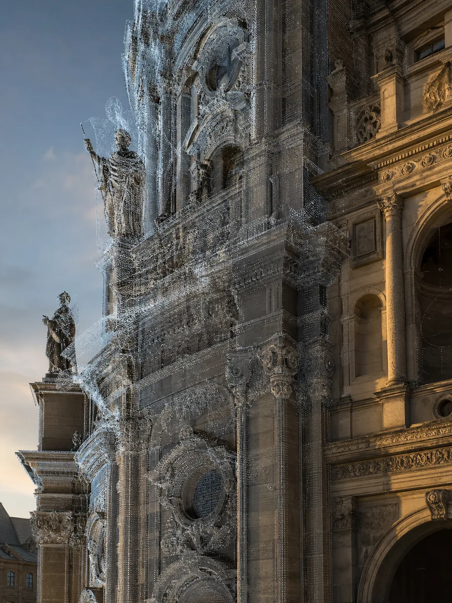 Heritage BIM model excerpt