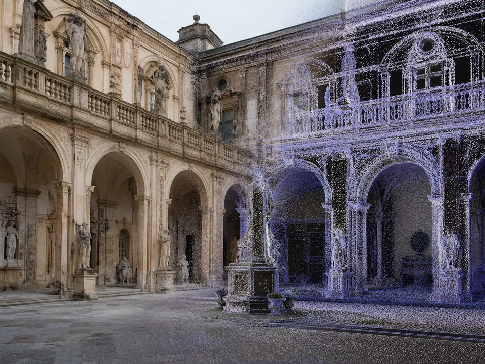 Historic building facade documentation