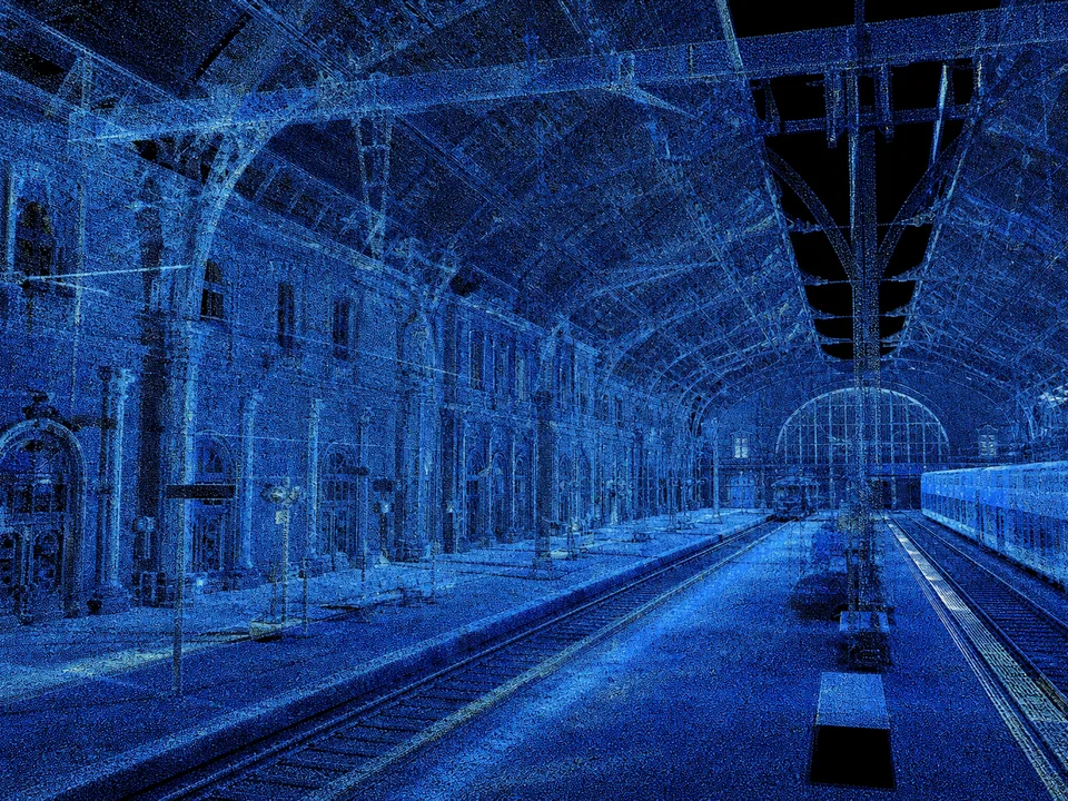 Multi-station point cloud coverage