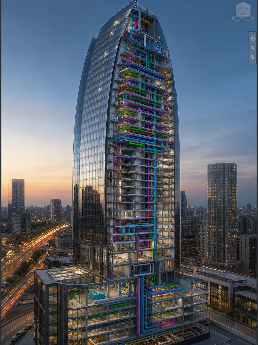 Revit as-built BIM model