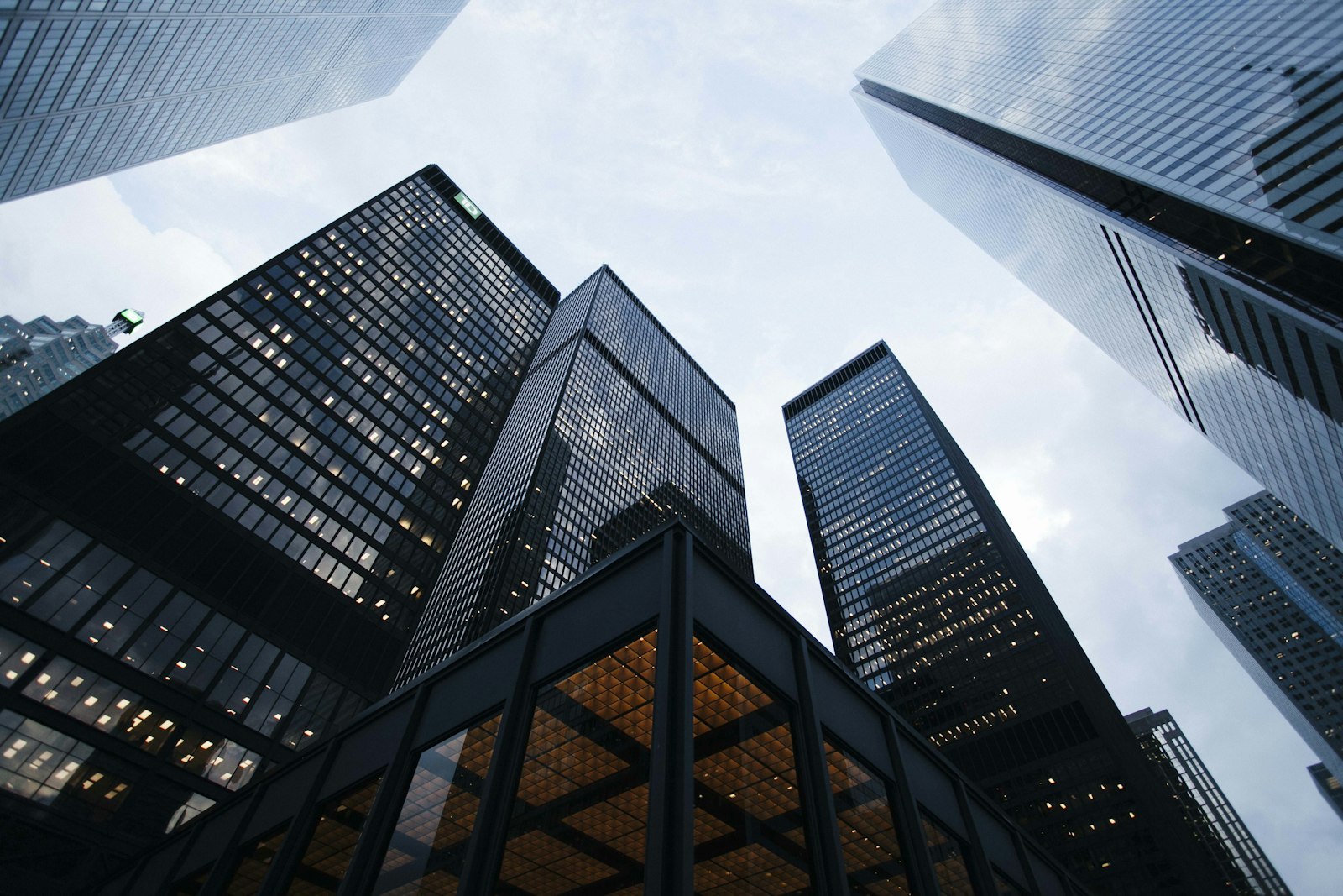 High-rise building exterior